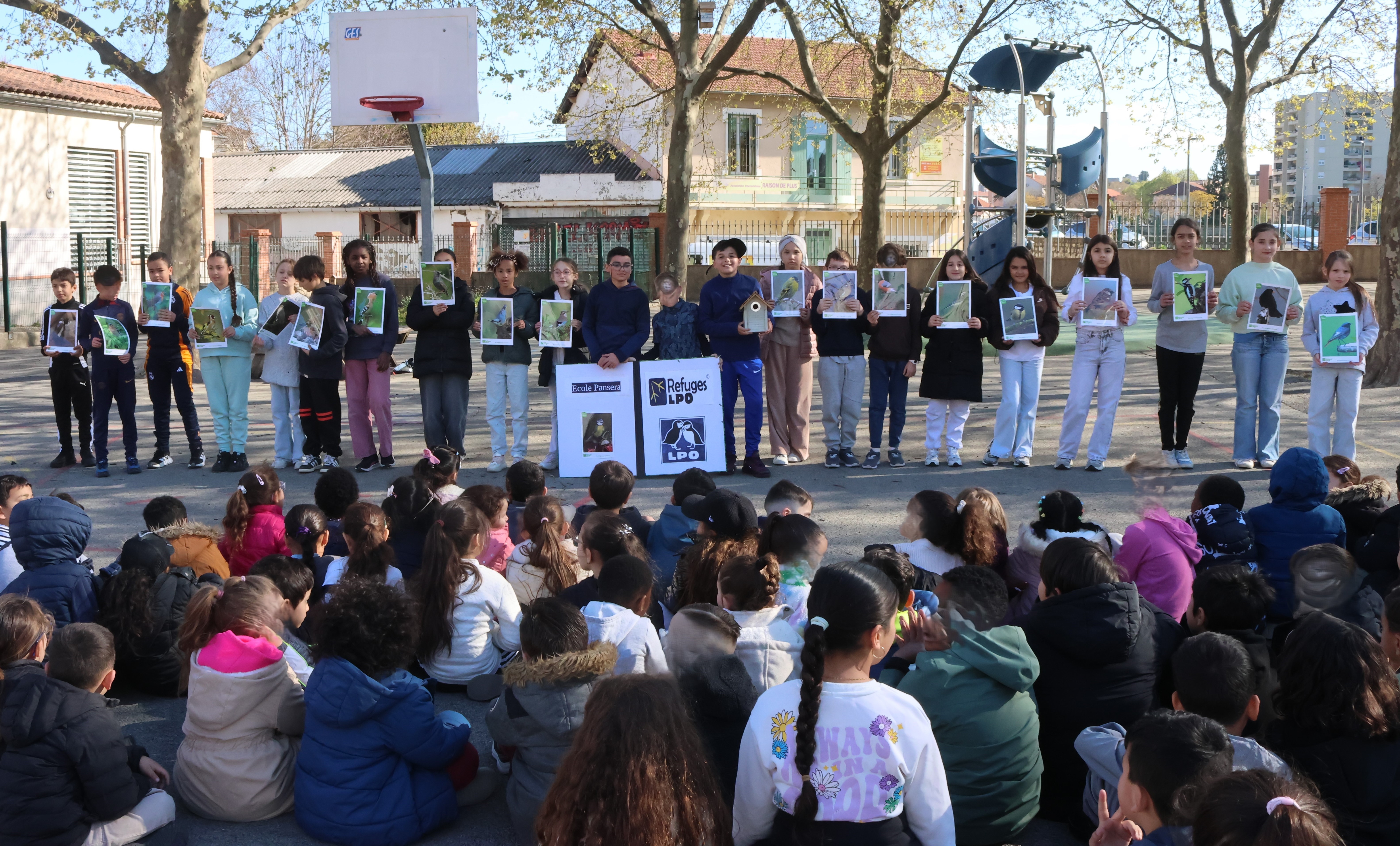 La LPO à l'école Le Pansera à Alès